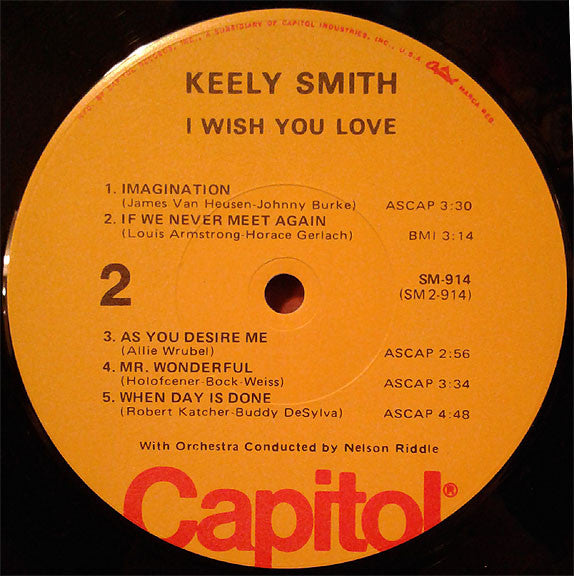I Wish You Love