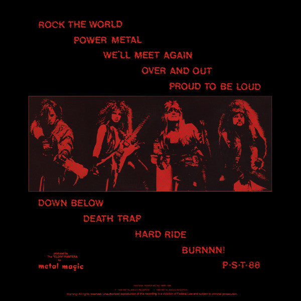 Release: Power Metal-Vinyl-US-1988-MMR-1988-1855450