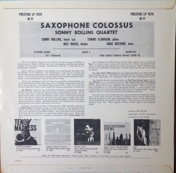 Saxophone Colossus