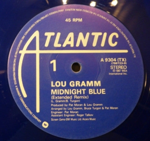 Release: Midnight Blue-Vinyl-UK-1987-A 9304 TX-4013599