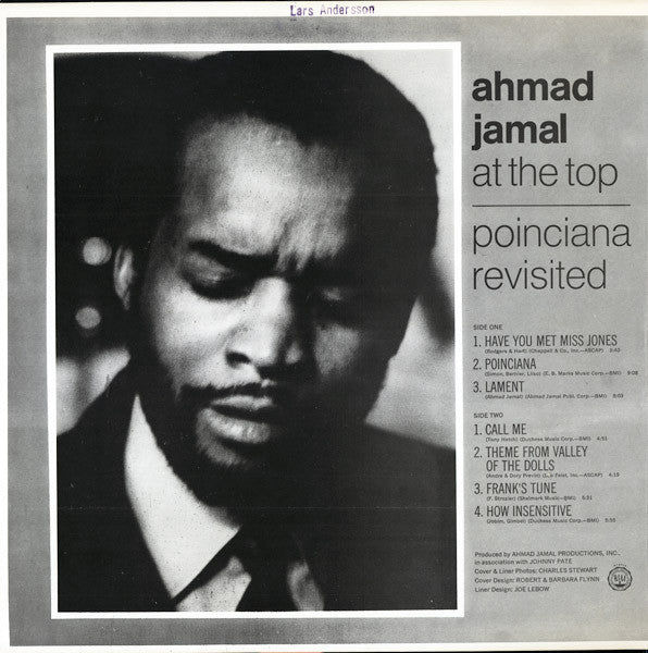 Release: At The Top:  Poinciana Revisited-Vinyl-US-1969-AS-9176, STEREO A-9176, AS-9176-1074377