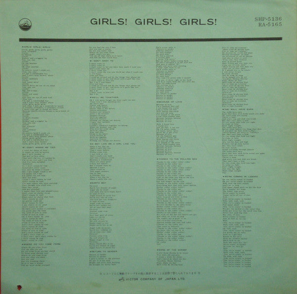 Girls! Girls! Girls!