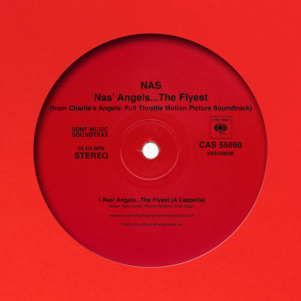 Release: Nas' Angels... The Flyest-Vinyl-US-2003-CAS 55860, CAS 55860-1578737