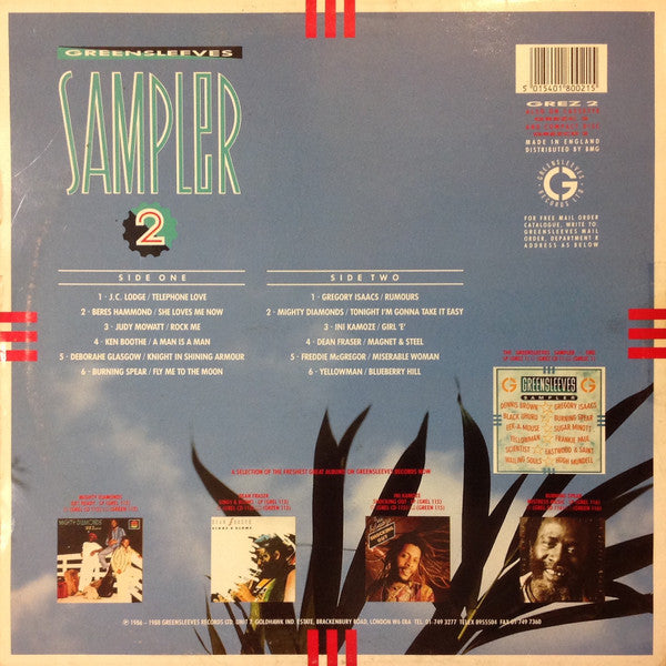 Master Release: Greensleeves Sampler 2 by Various