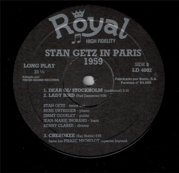 In Paris 1958-1959