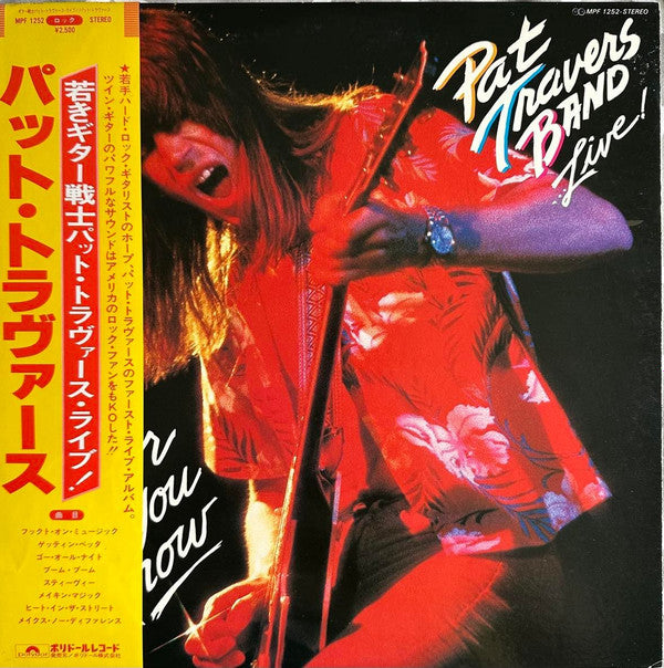 Master Release: ...Live! Go For What You Know by Pat Travers Band