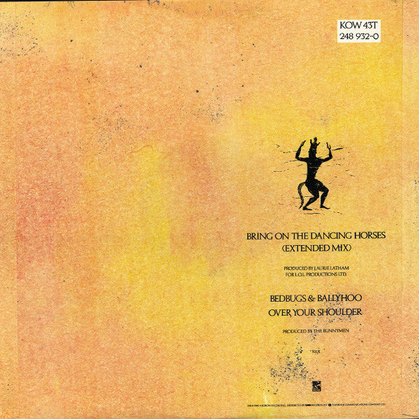 Release: Bring On The Dancing Horses-Vinyl-UK-1985-KOW 43T, KOW 43 (T), 248932-0, 248 932-0-5683073