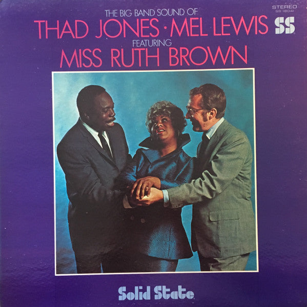 The Big Band Sound Of Thad Jones • Mel Lewis Featuring Miss Ruth Brown