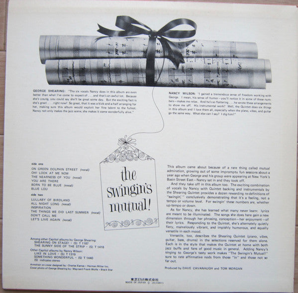 Release: The Swingin's Mutual!-Vinyl-Japan-None-ECJ-60011-8284642