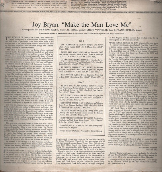 Master Release: Make The Man Love Me by Joy Bryan
