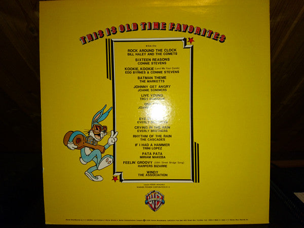 This Is Old Time Favorites (The Warner Bros Music Show)