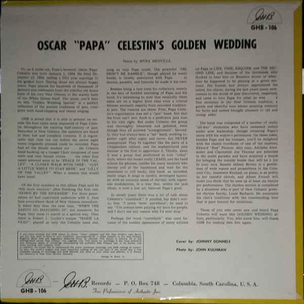 Papa Celestin's Golden Wedding