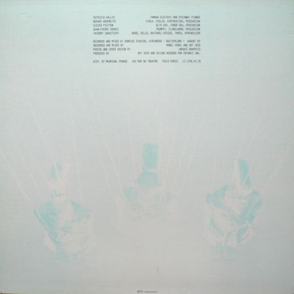 Release: Les Espaces Inquiets-Vinyl-France-1983-1153-1900356