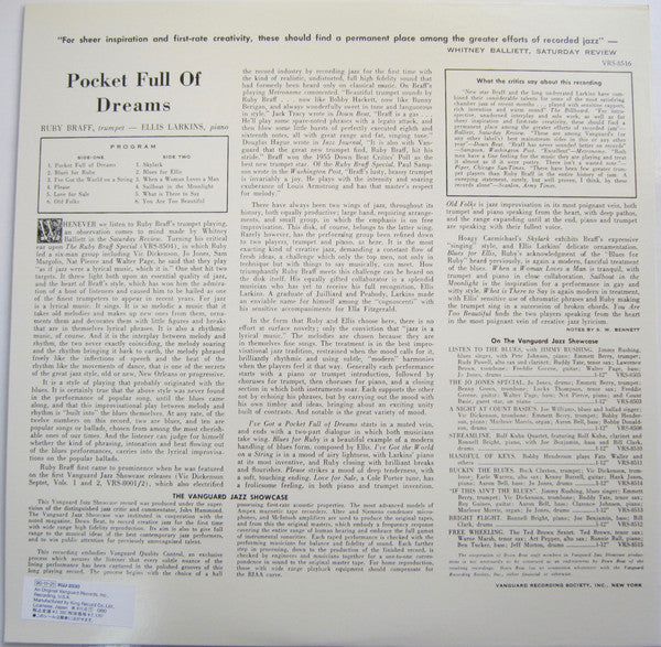Release: Pocket Full Of Dreams-Vinyl-Japan-1990-KIJJ-2030, VRS-8516-8431113