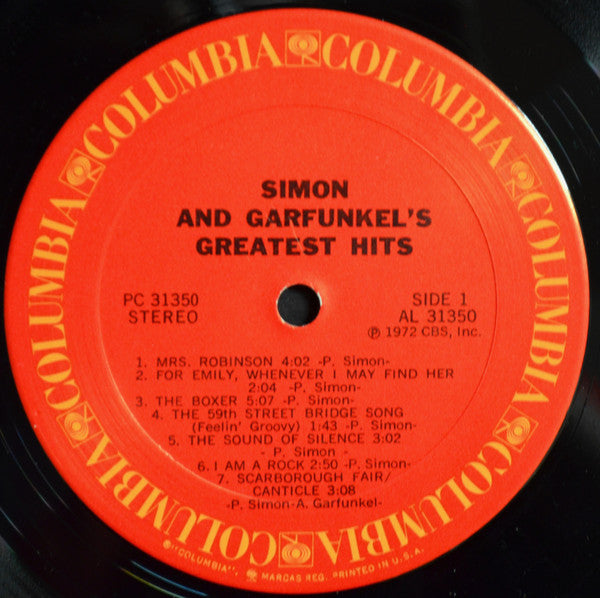 Simon And Garfunkel's Greatest Hits