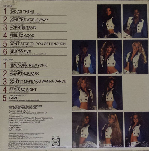 Master Release: In Training With The Dallas Cowboys Cheerleaders by Dallas Cowboys Cheerleaders