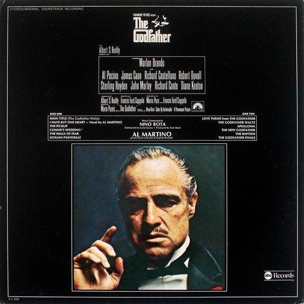 Release: The Godfather (Original Soundtrack Recording)-Vinyl-Japan-1976-YZ-8001-AB-6474741