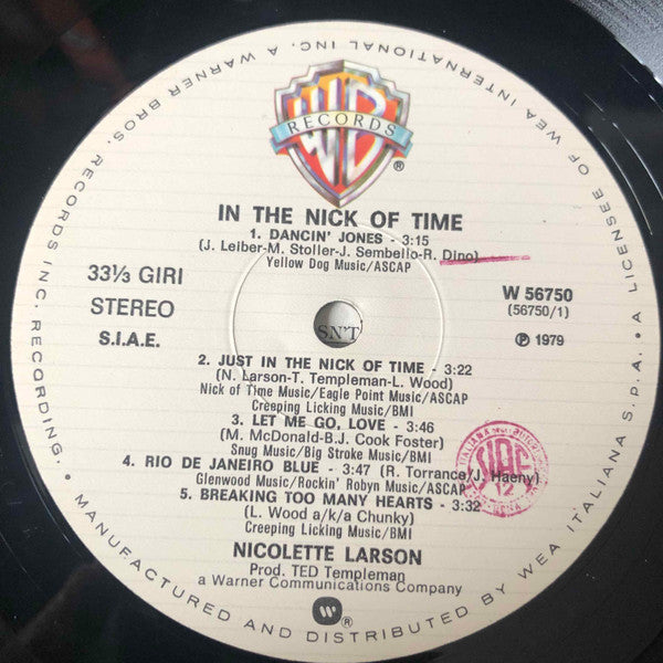In The Nick Of Time