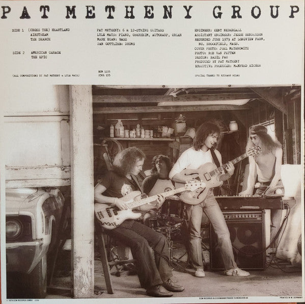 Release: American Garage-Vinyl-Germany-1979-ECM 1155, 2301 155-1138206