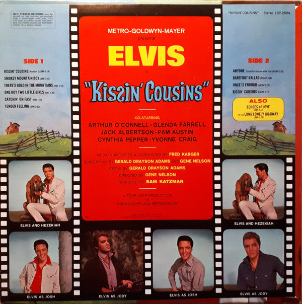 Release: Kissin' Cousins-Vinyl-US-1977-LSP-2894-5115686
