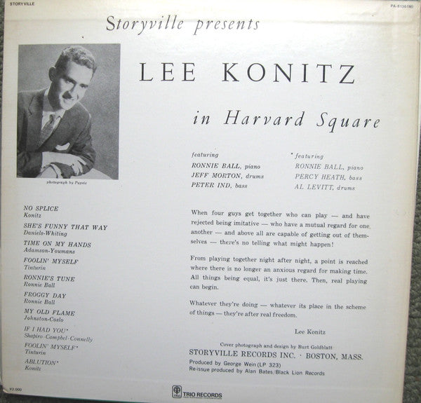 Release: In Harvard Square-Vinyl-Japan-None-PA-6136(M), PA-6136(M)-7578218