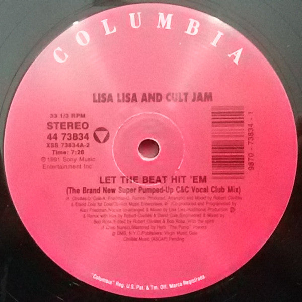 Master Release: Let The Beat Hit 'Em by Lisa Lisa & Cult Jam