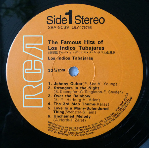 The Famous Hits Of Los Indios Tabajaras