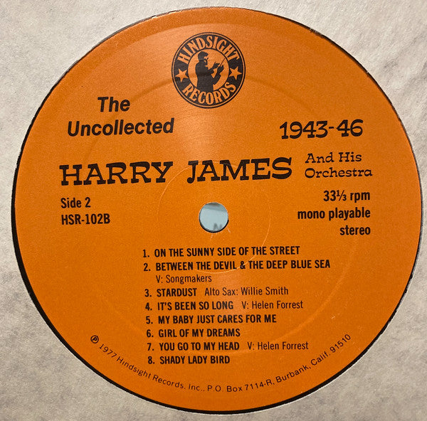 The Uncollected Harry James, 1943-1946