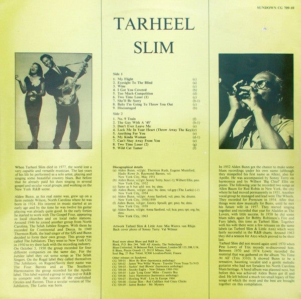 Release: Unknown Release-Vinyl-Netherlands-1985-CG 709-10-4282491