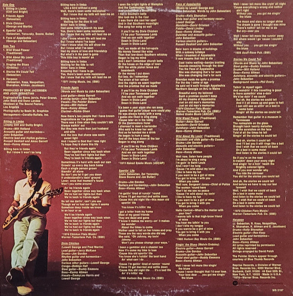 Release: Tarzana Kid-Vinyl-US-1974-MS 2187-5181171