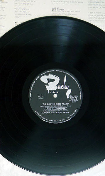 Master Release: The Drifter Rides Again by Clarence "Gatemouth" Brown