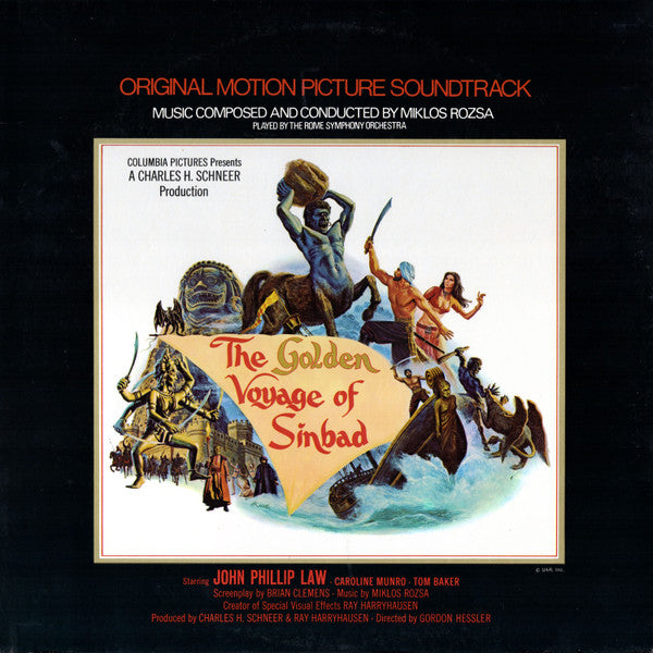 Release: The Golden Voyage Of Sinbad: Original Motion Picture Soundtrack-Vinyl-US-1974-UA-LA308-G-3667291