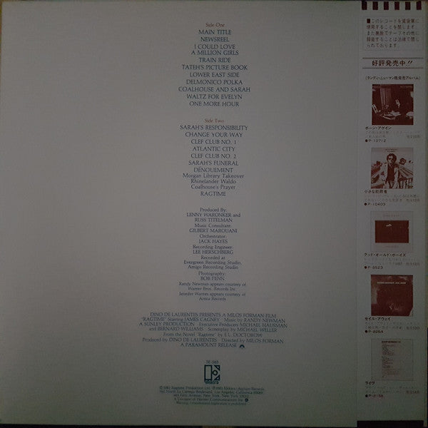 Release: Ragtime-Vinyl-Japan-1981-P-11130-9673778