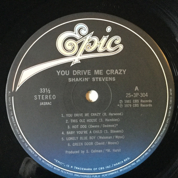 You Drive Me Crazy