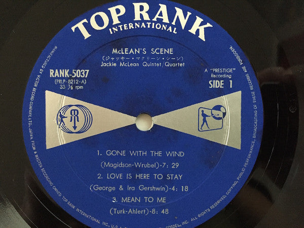 Release: McLean's Scene-Vinyl-Japan-None-Rank 5037-7813097