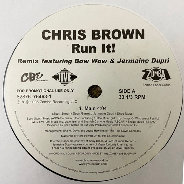 Master Release: Run It! by Chris Brown (4)