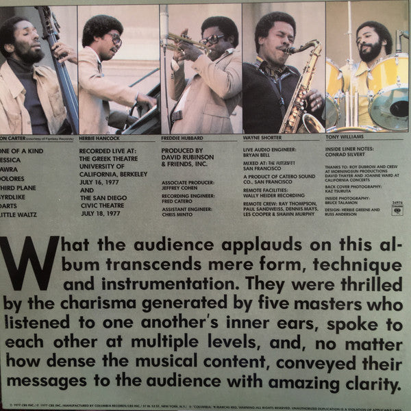 Release: The Quintet-Vinyl-US-None-C 34976-4770071