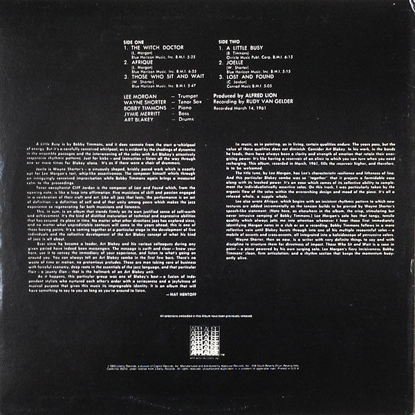 Release: The Witch Doctor-Vinyl-US-1981-APBL 2315-2607265