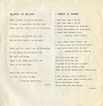 Master Release: Black Is Black / I Want A Name by Los Bravos