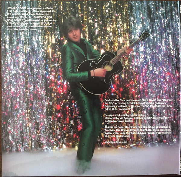 Master Release: Jesus Of Cool by Nick Lowe
