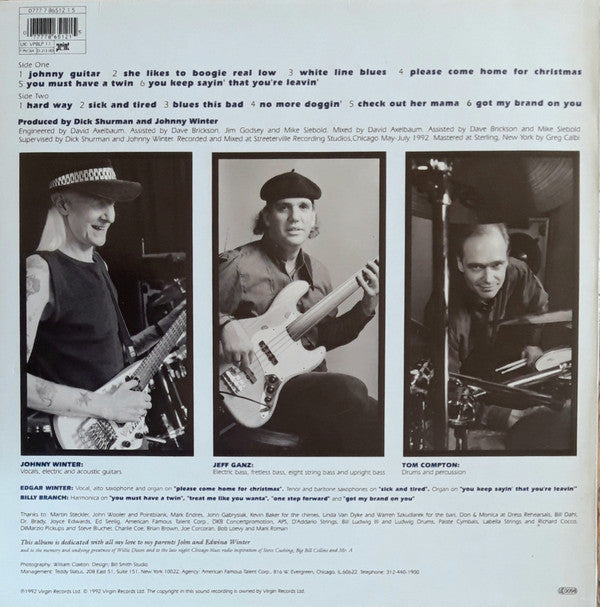 Master Release: Hey, Where's Your Brother? by Johnny Winter