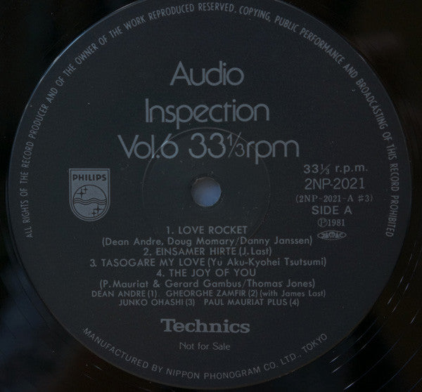 Technics Audio Inspection Vol. 6