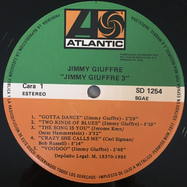 The Jimmy Giuffre 3