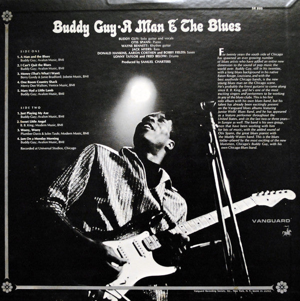 Master Release: A Man And The Blues by Buddy Guy