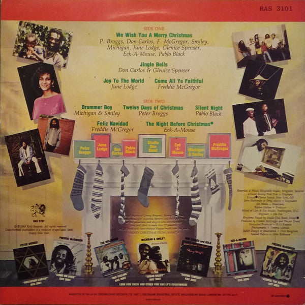 Master Release: Ras Records Presents: A Reggae Christmas by Various