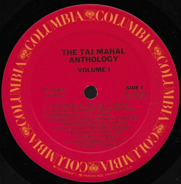 Master Release: The Taj Mahal Anthology (Volume 1) by Taj Mahal
