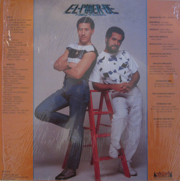 Release: El Poder De New York-Vinyl-US-1986-V401R-5936851