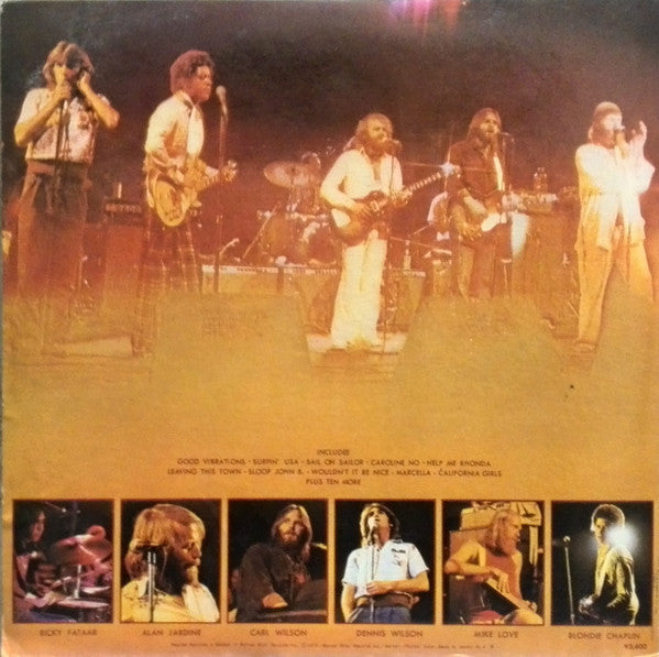 Master Release: In Concert by The Beach Boys