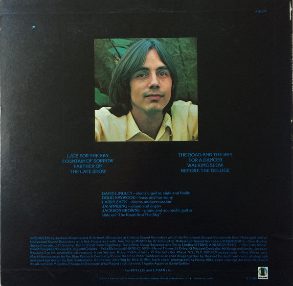 Release: Late For The Sky-Vinyl-Japan-1974-P-8527Y-9399078