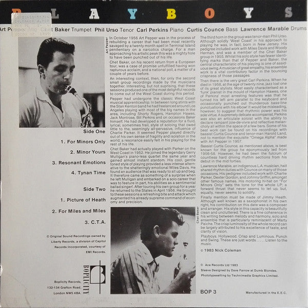 Release: Playboys-Vinyl-Europe-1983-BOP 3-2367485
